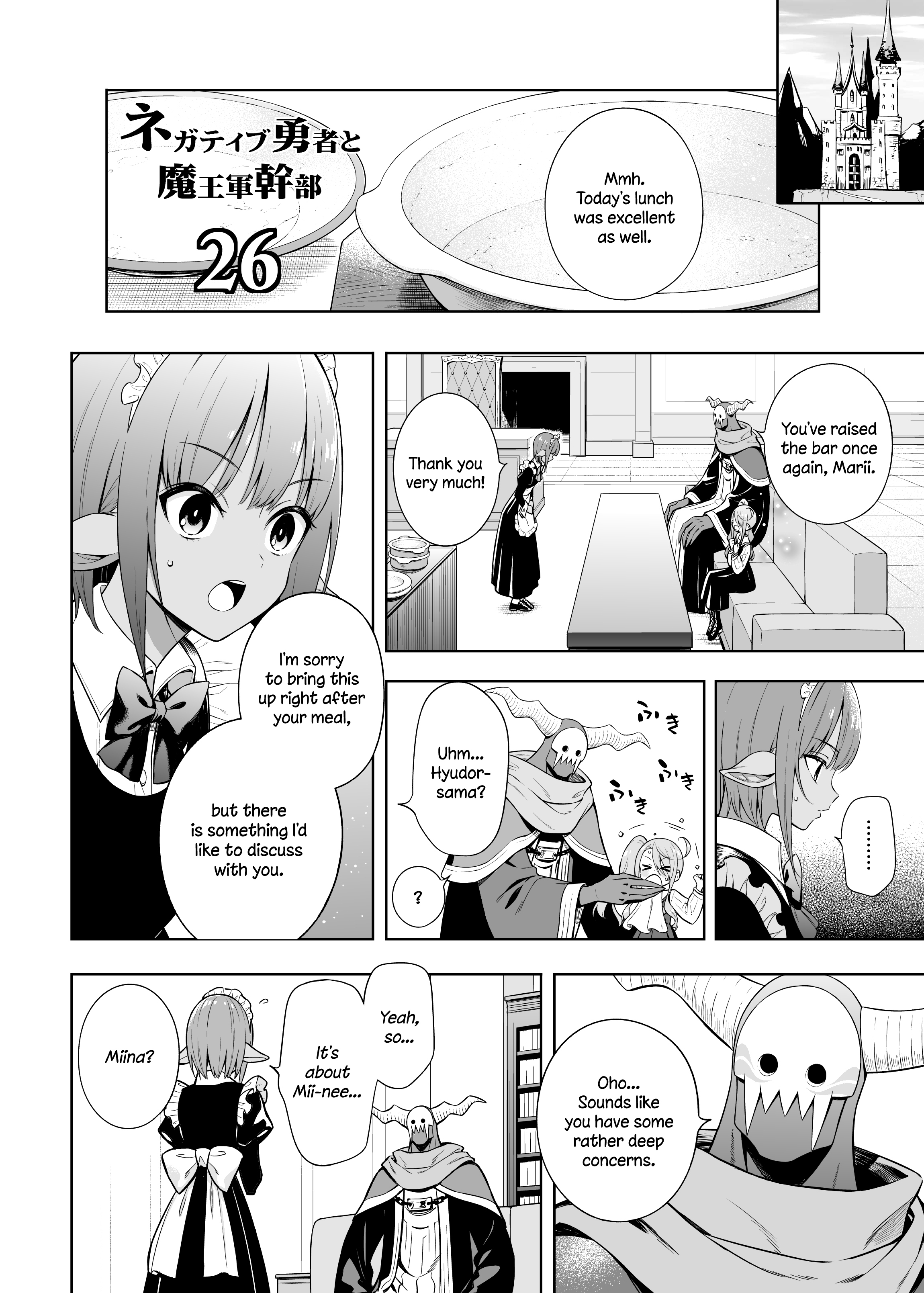 Read Negative Hero and Demon King's General Manga Online