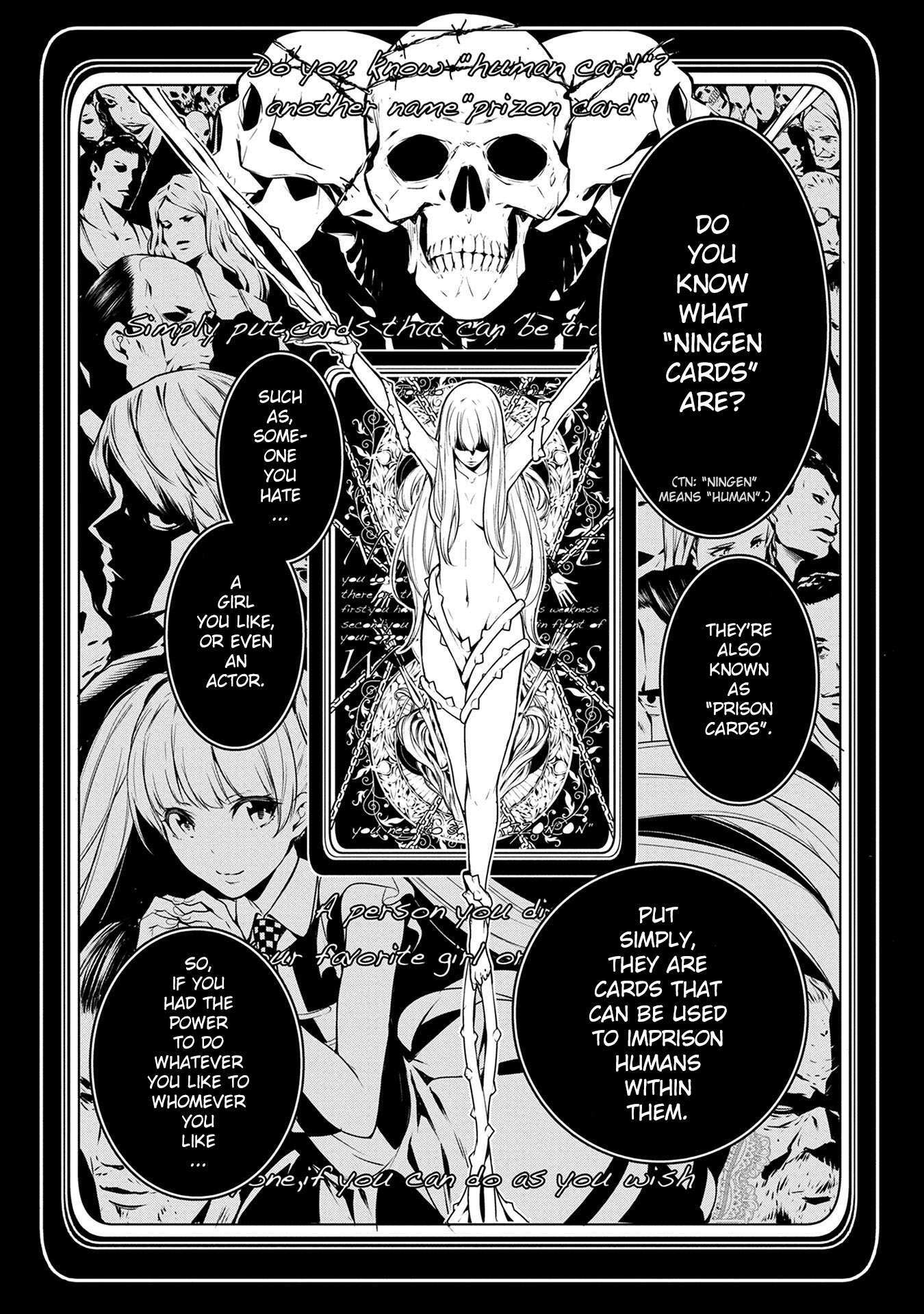 Read Ningen Card Manga Online