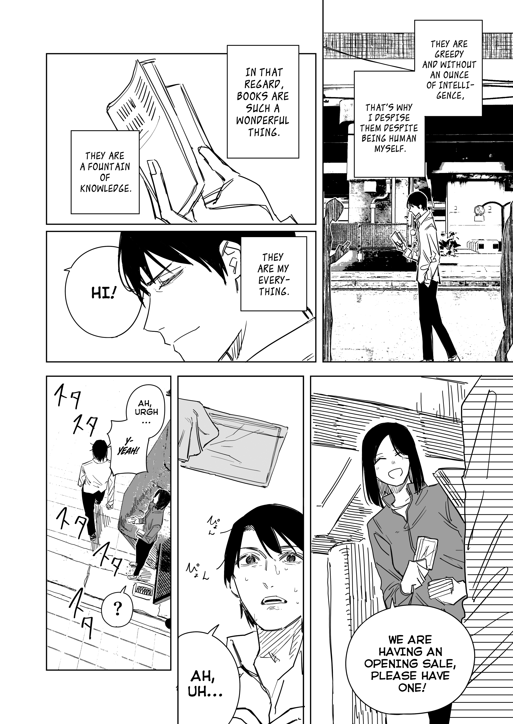 Read Ningen no 99- wa Hon de Dekite Iru Manga Online