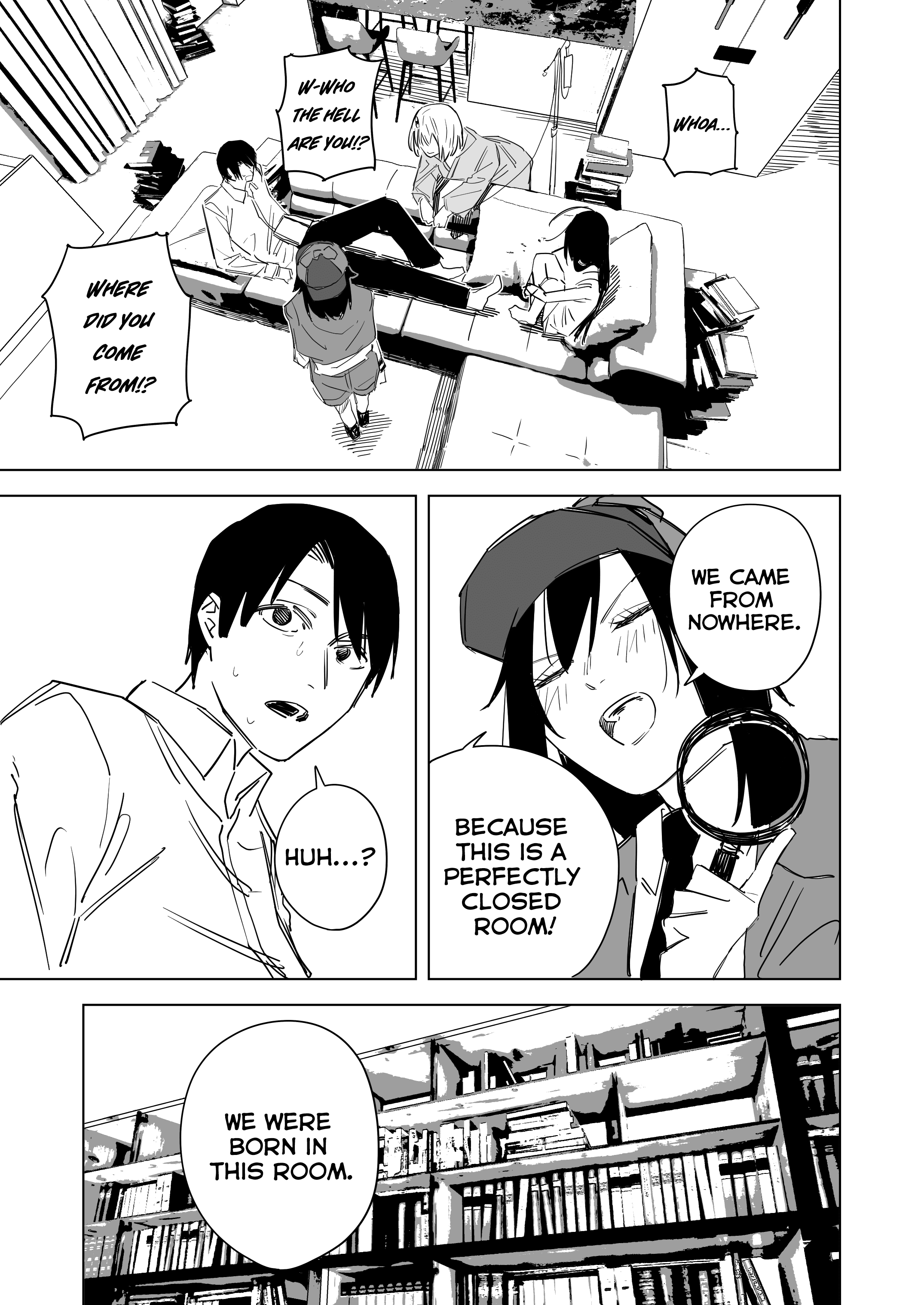 Read Ningen no 99- wa Hon de Dekite Iru Manga Online