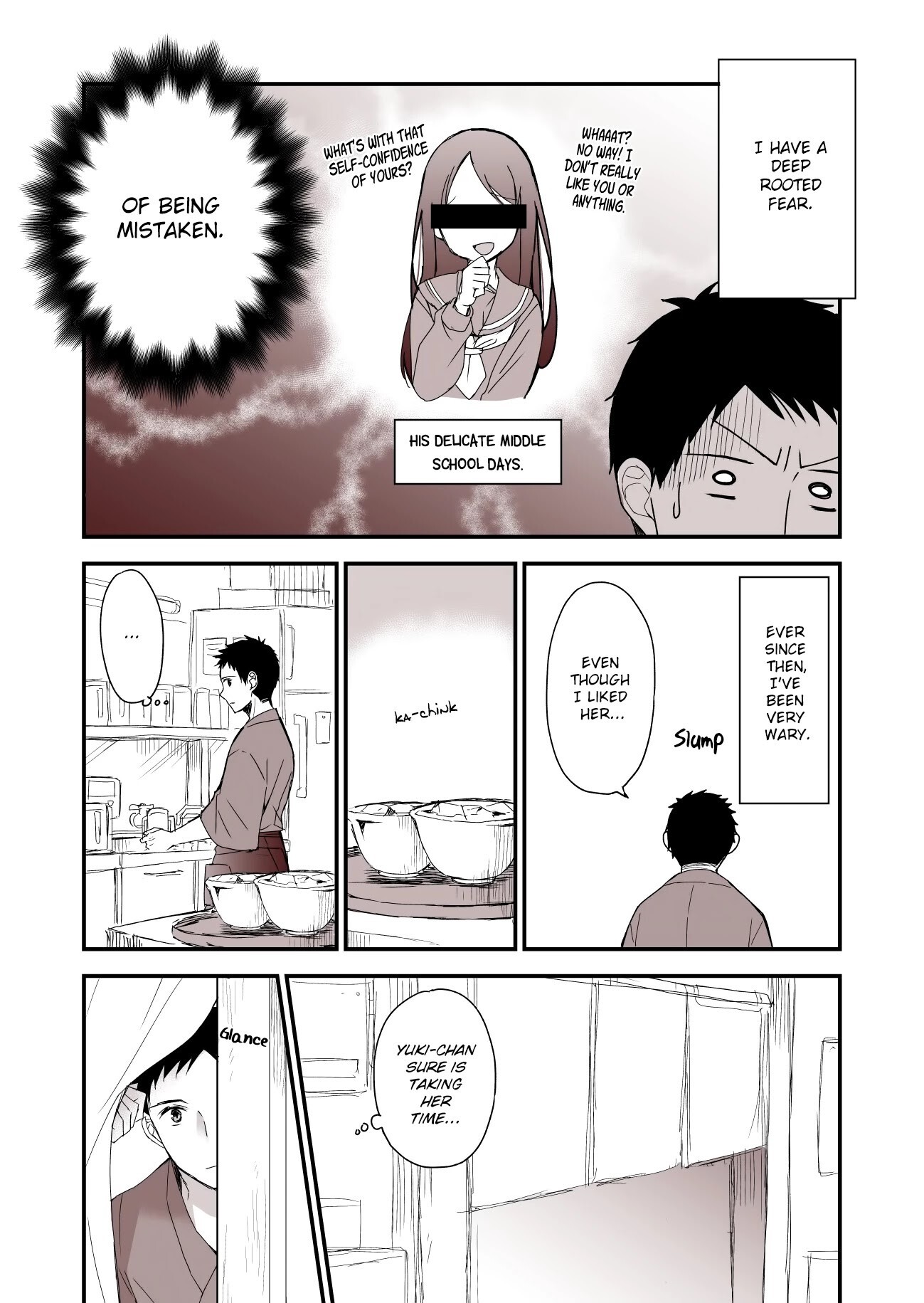 Read No Filter x No Confidence Manga Online