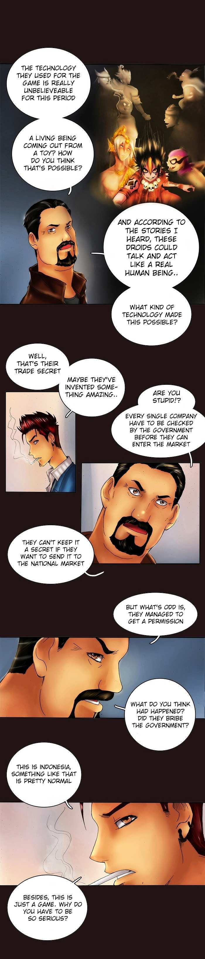 Read Nusantara Droid War Manga Online