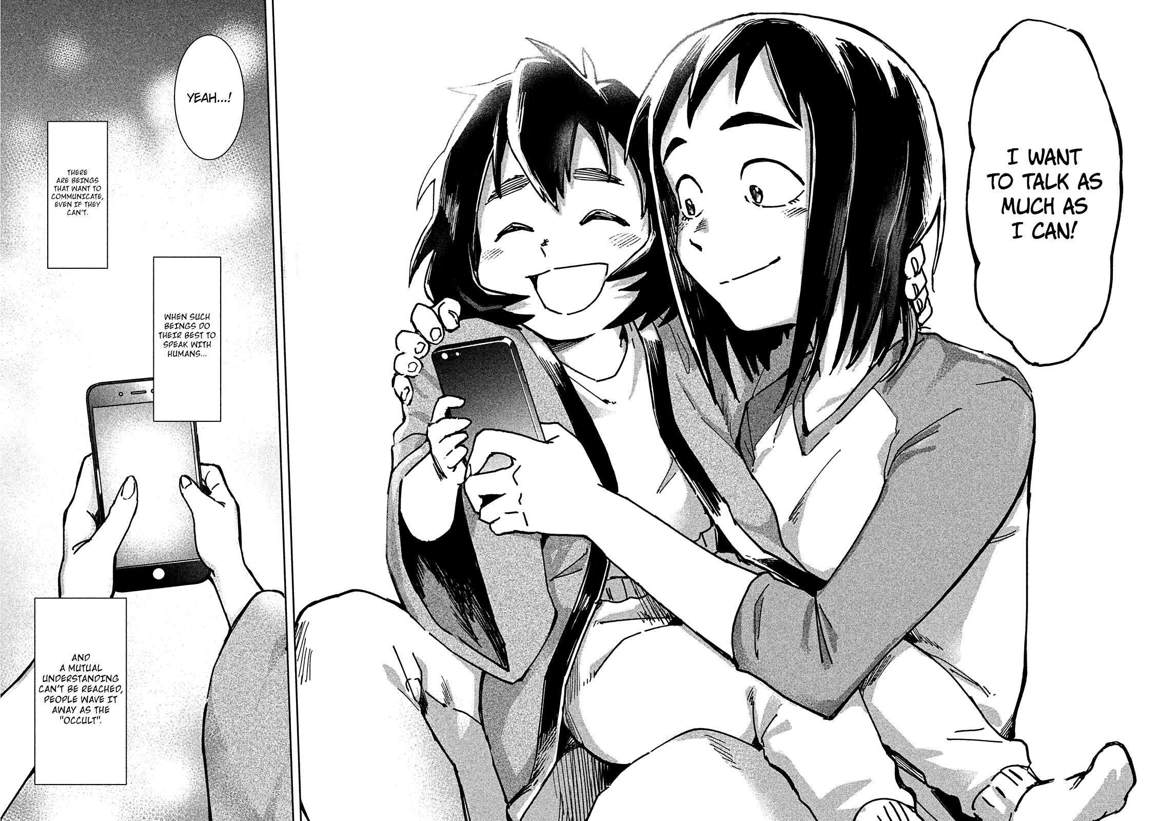 Read Occult-chan wa Katarenai Manga Online