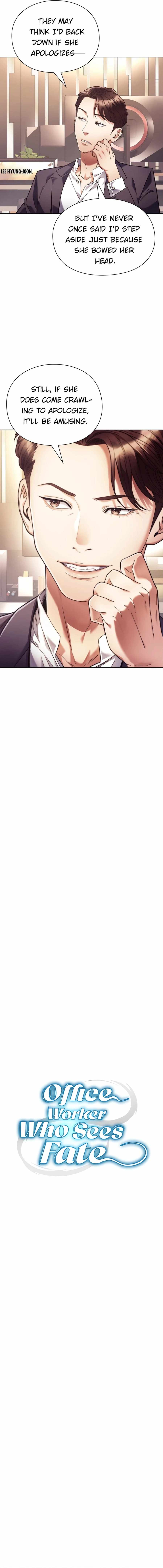 Read Office Worker Who Sees Fate Manga Online