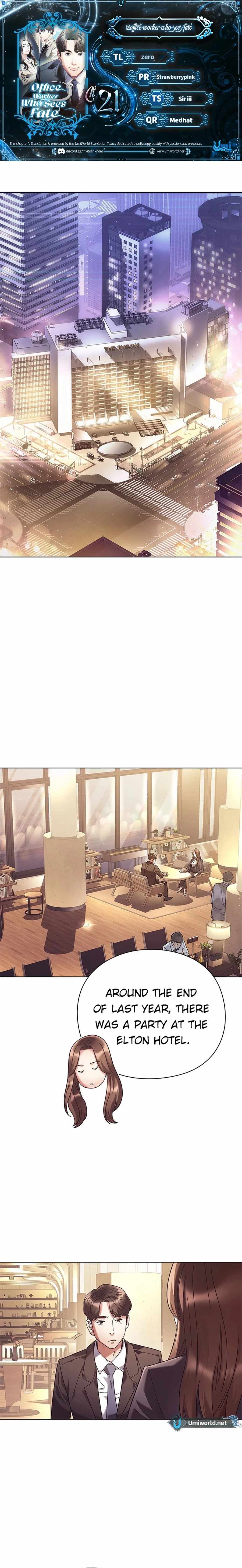 Read Office Worker Who Sees Fate Manga Online