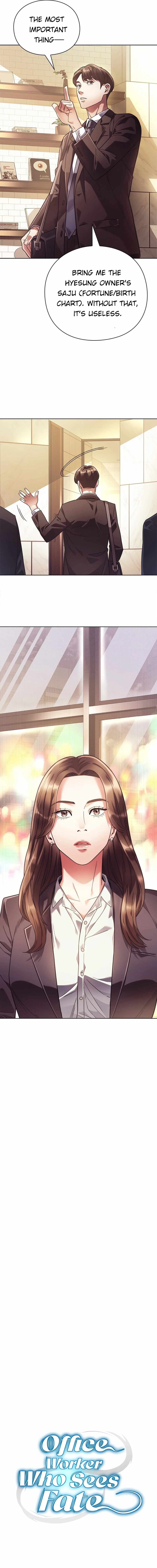 Read Office Worker Who Sees Fate Manga Online