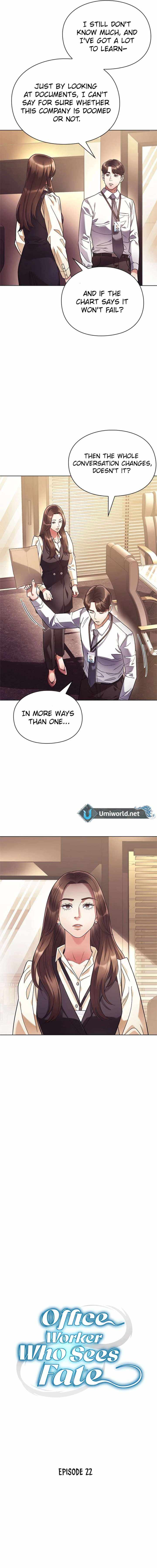 Read Office Worker Who Sees Fate Manga Online