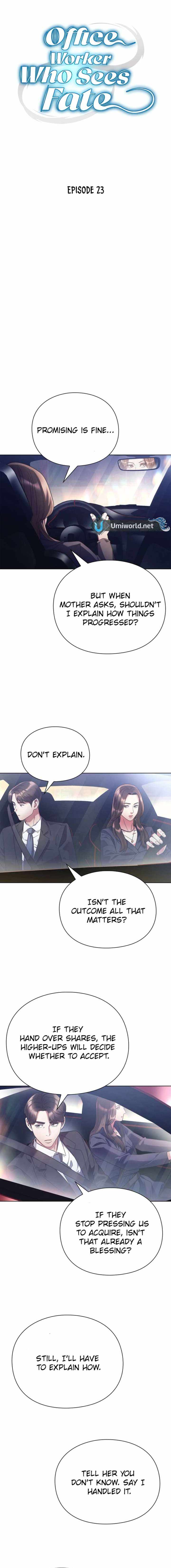 Read Office Worker Who Sees Fate Manga Online