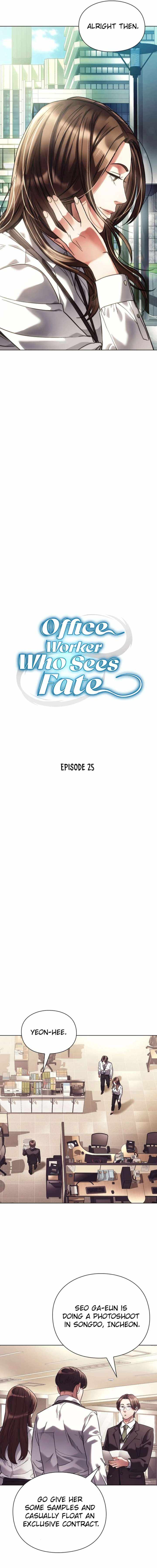 Read Office Worker Who Sees Fate Manga Online