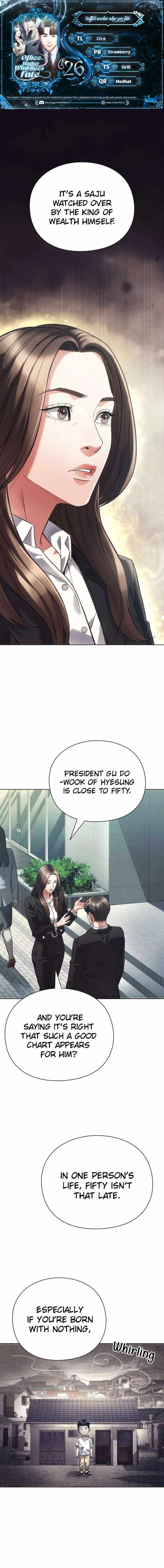 Read Office Worker Who Sees Fate Manga Online