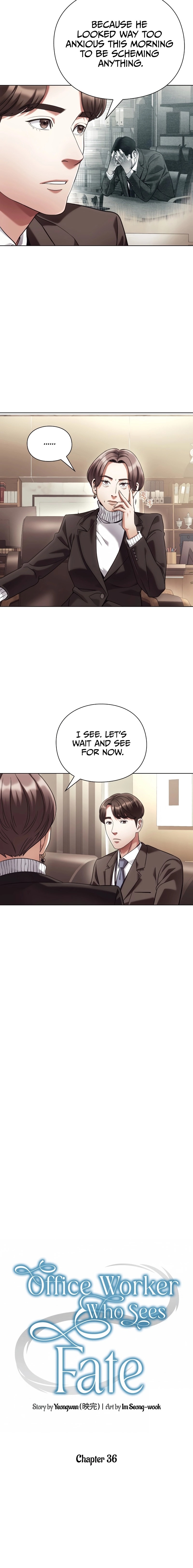 Read Office Worker Who Sees Fate Manga Online