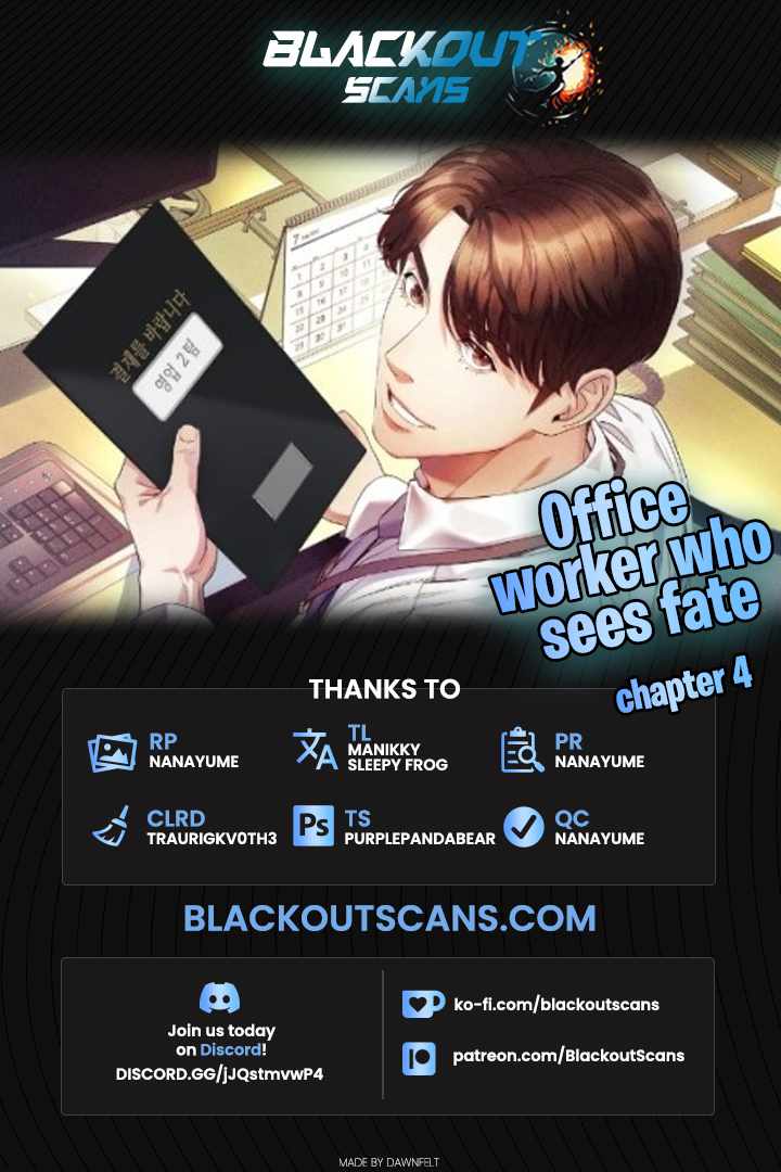 Read Office Worker Who Sees Fate Manga Online