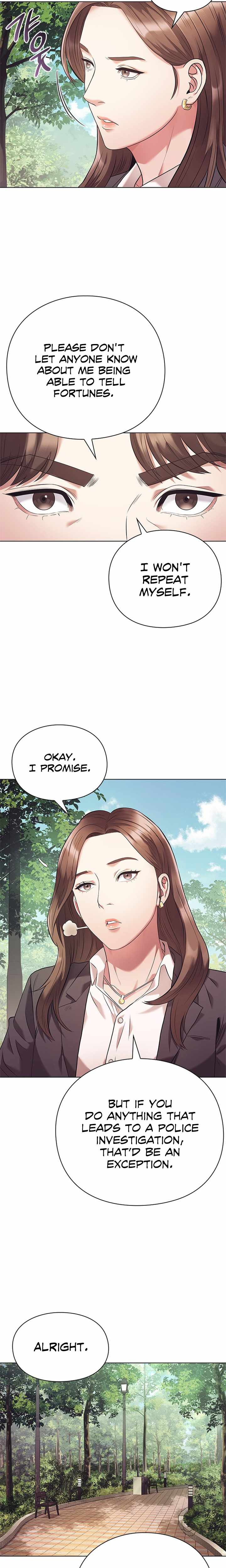 Read Office Worker Who Sees Fate Manga Online