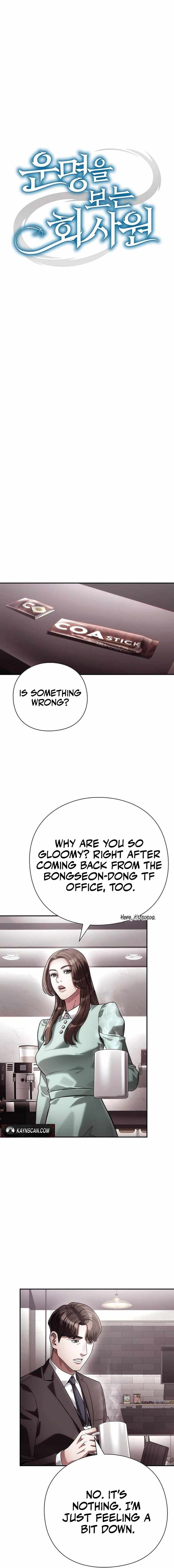 Read Office Worker Who Sees Fate Manga Online