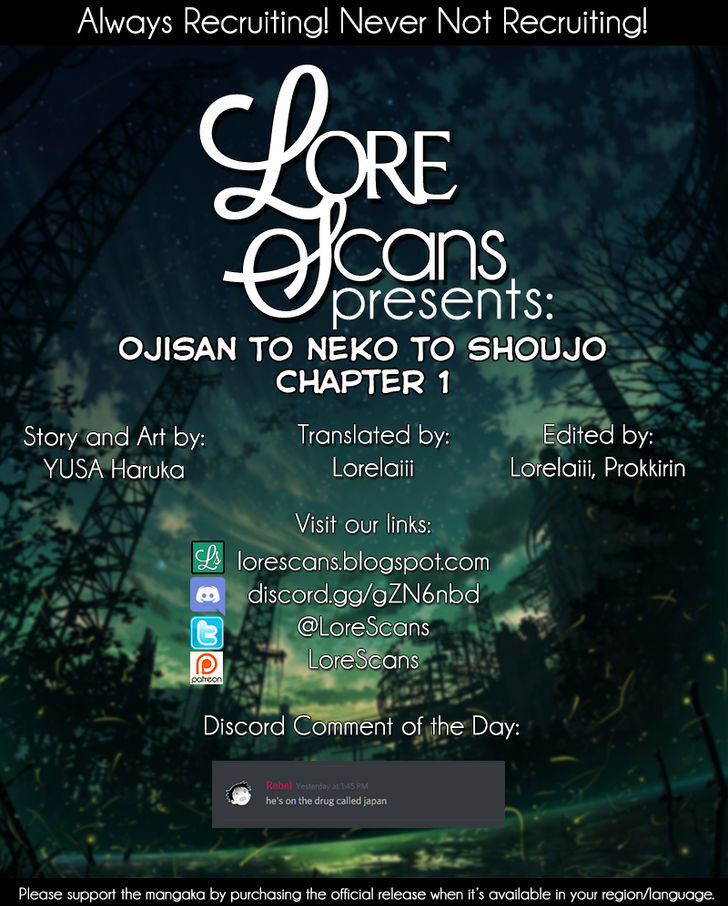 Read Ojisan to Neko to Shoujo Manga Online