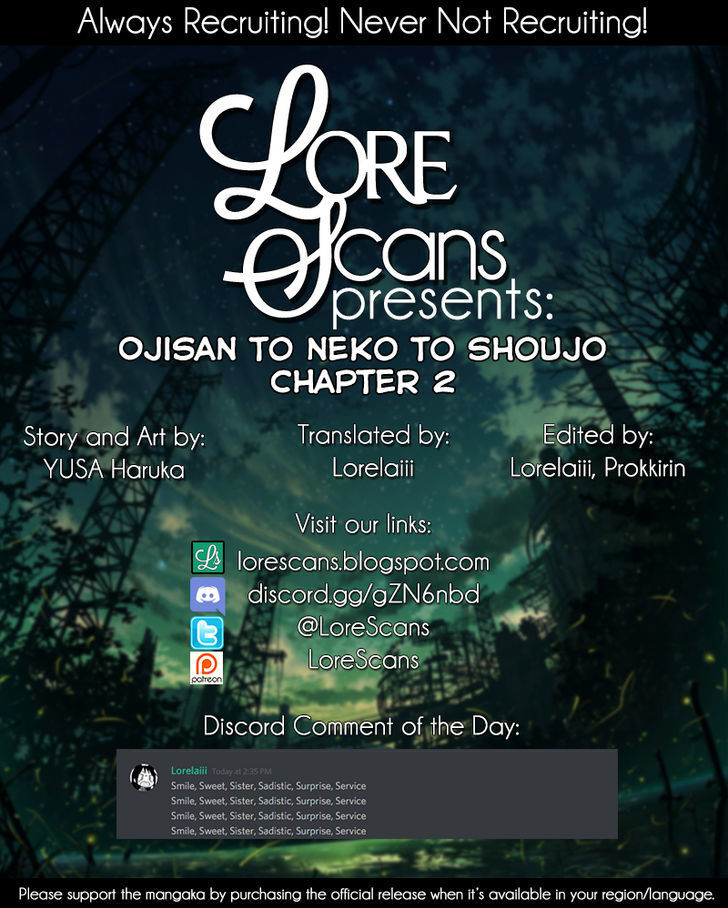 Read Ojisan to Neko to Shoujo Manga Online