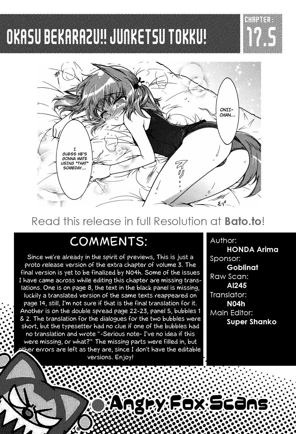 Read Okasu Bekarazu!! Junketsu Tokku! Manga Online