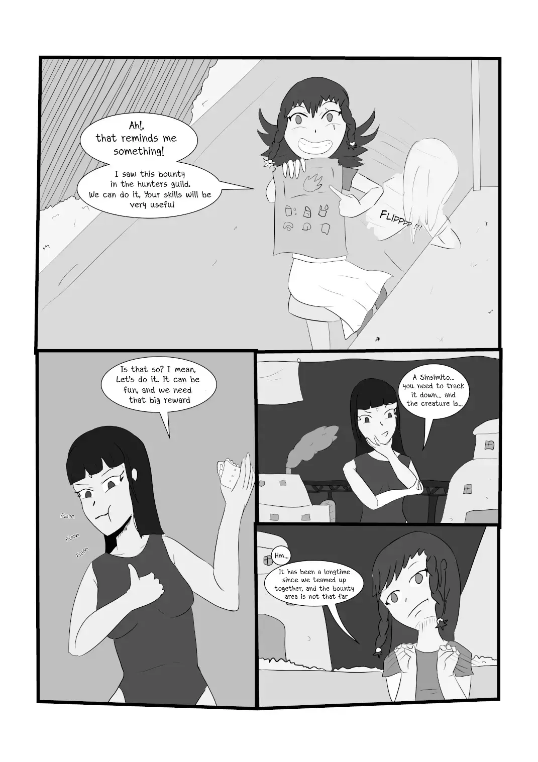 Read One Story of Hunters Manga Online