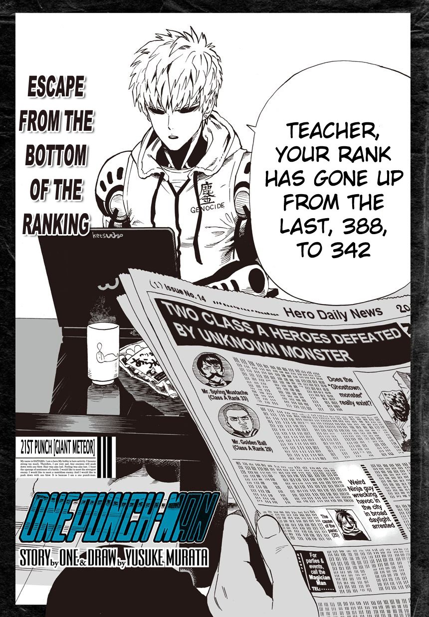 Read Onepunch Man Manga Online