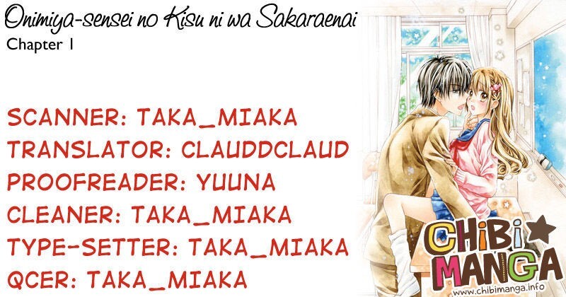 Read Onimiya-sensei no Kisu ni wa Sakaraenai Manga Online