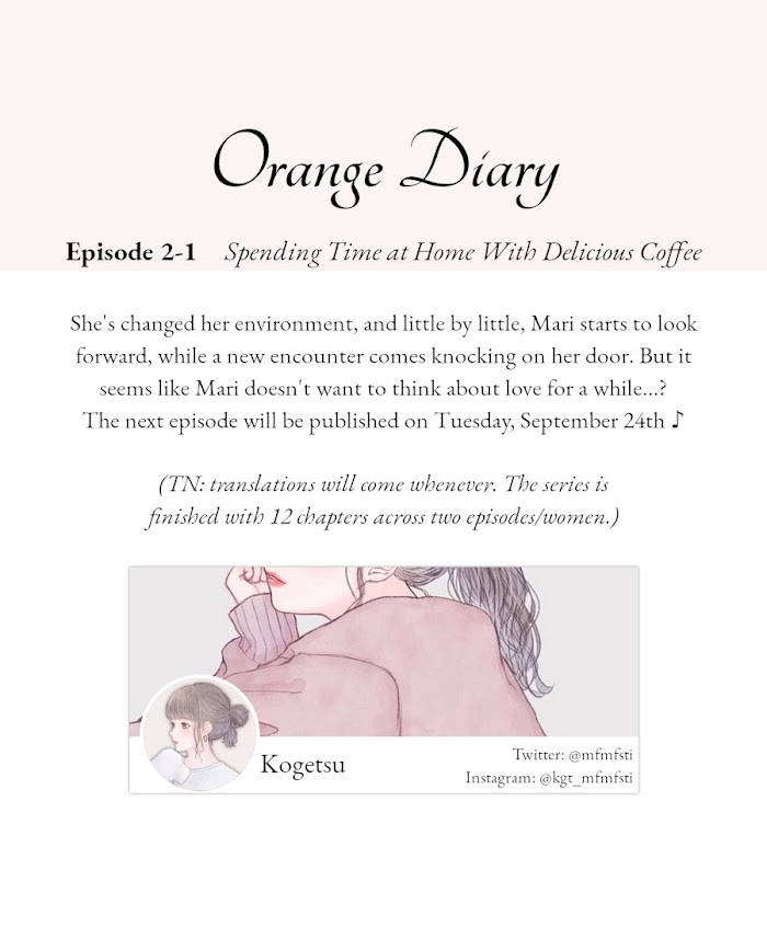 Read Orange Diary Manga Online