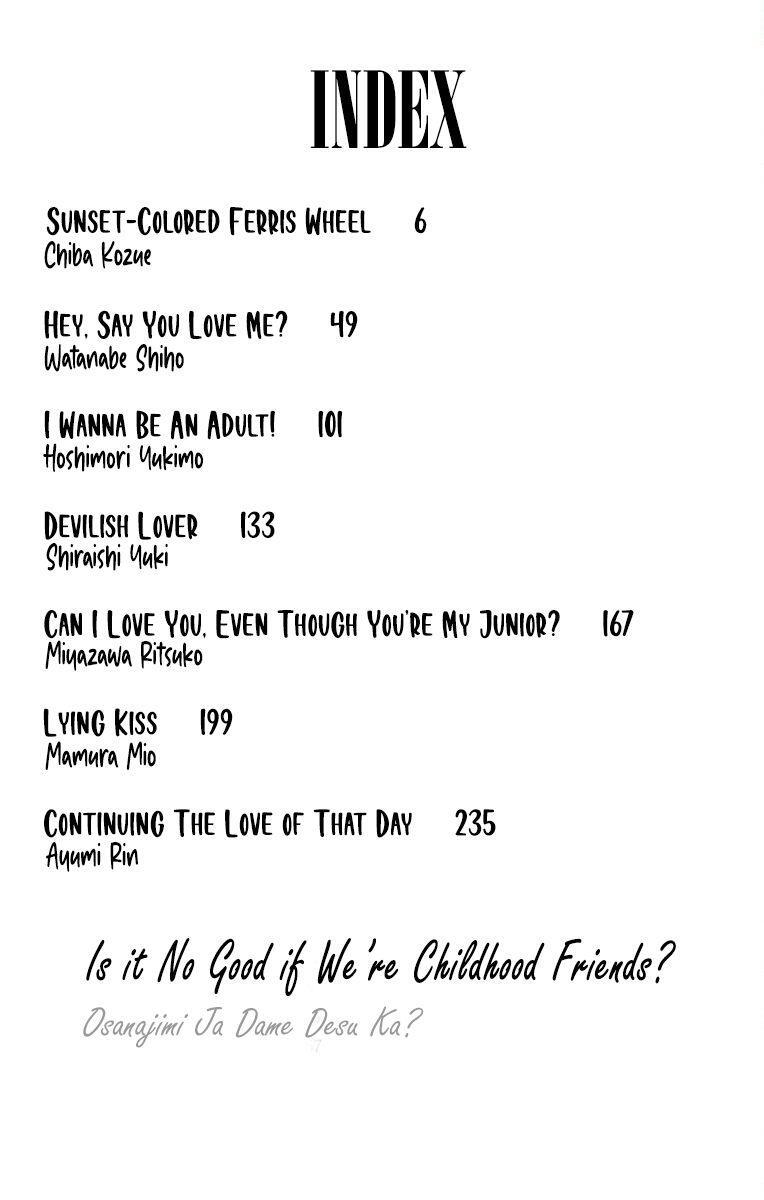 Read Osanajimi Ja Dame Desu Ka- Manga Online