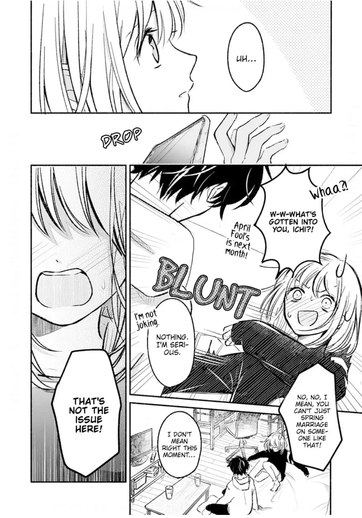 Read Osananajimi Kara no Amasugiru Kyuukon ga Tomarimasen Manga Online