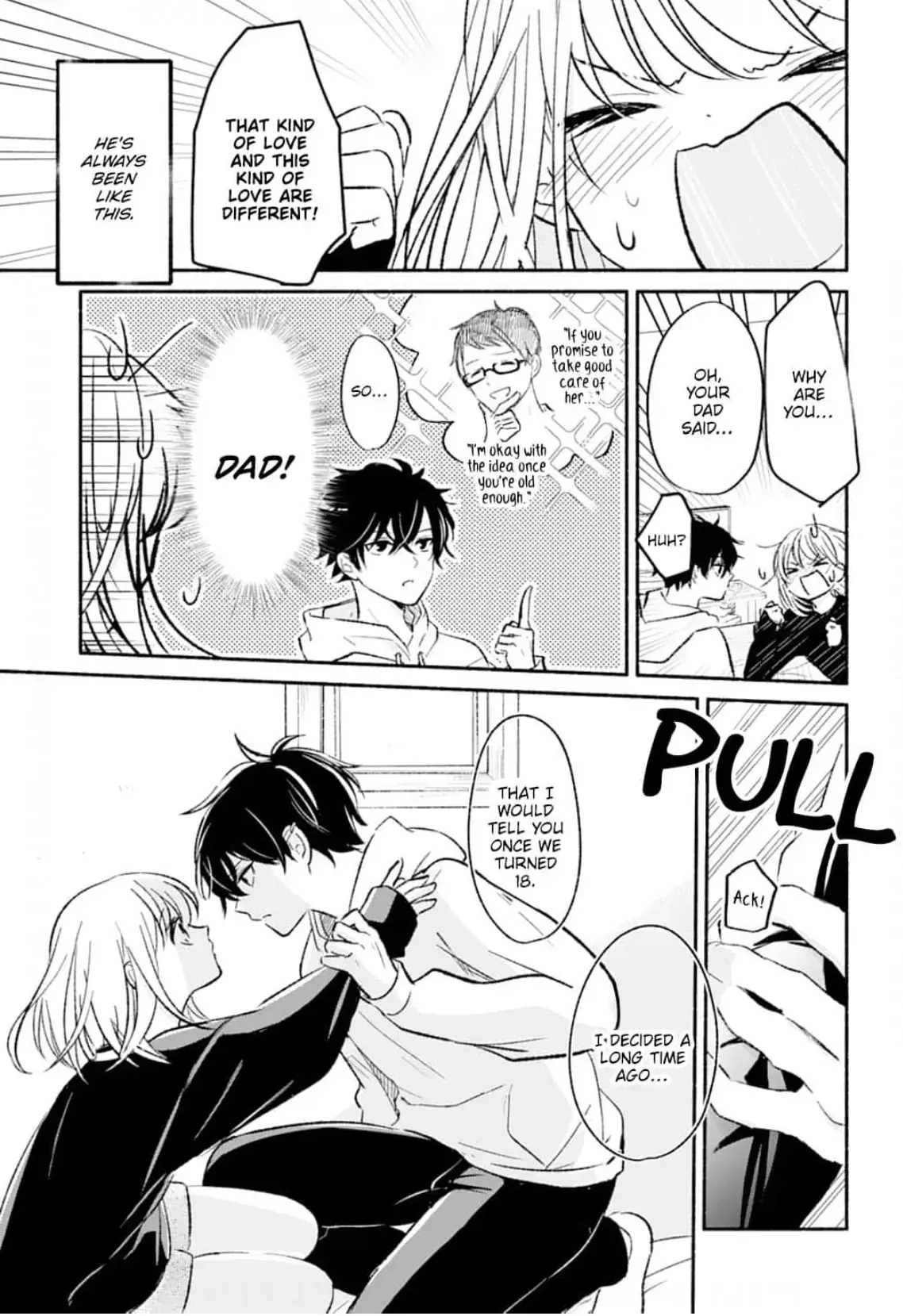 Read Osananajimi Kara no Amasugiru Kyuukon ga Tomarimasen Manga Online