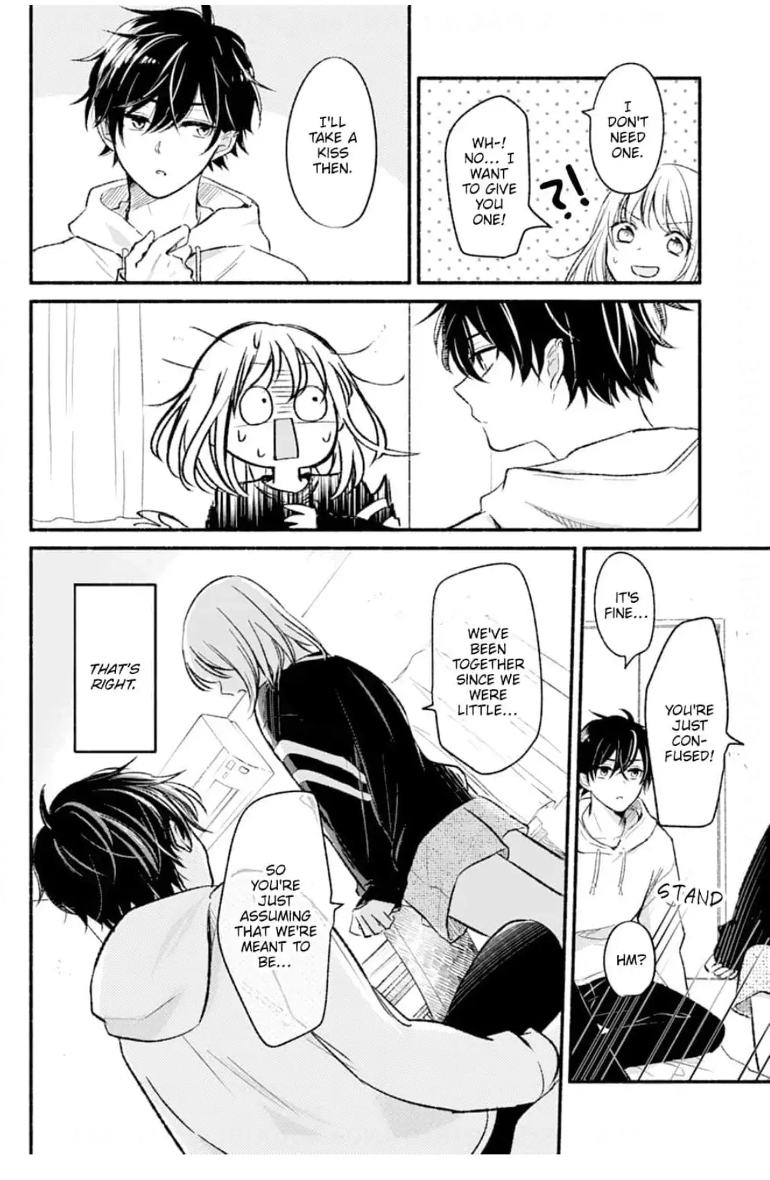 Read Osananajimi Kara no Amasugiru Kyuukon ga Tomarimasen Manga Online