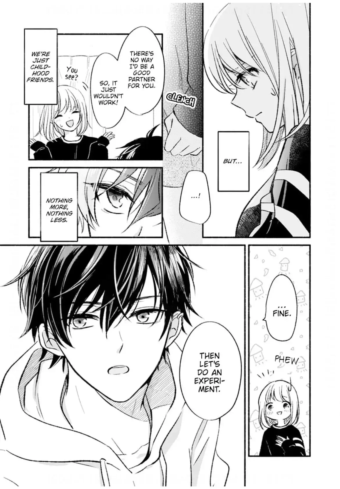 Read Osananajimi Kara no Amasugiru Kyuukon ga Tomarimasen Manga Online