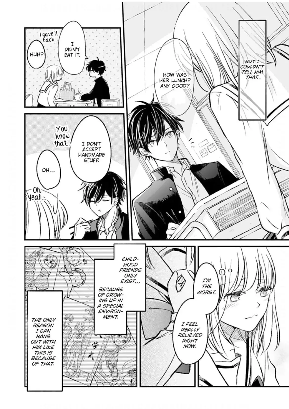 Read Osananajimi Kara no Amasugiru Kyuukon ga Tomarimasen Manga Online