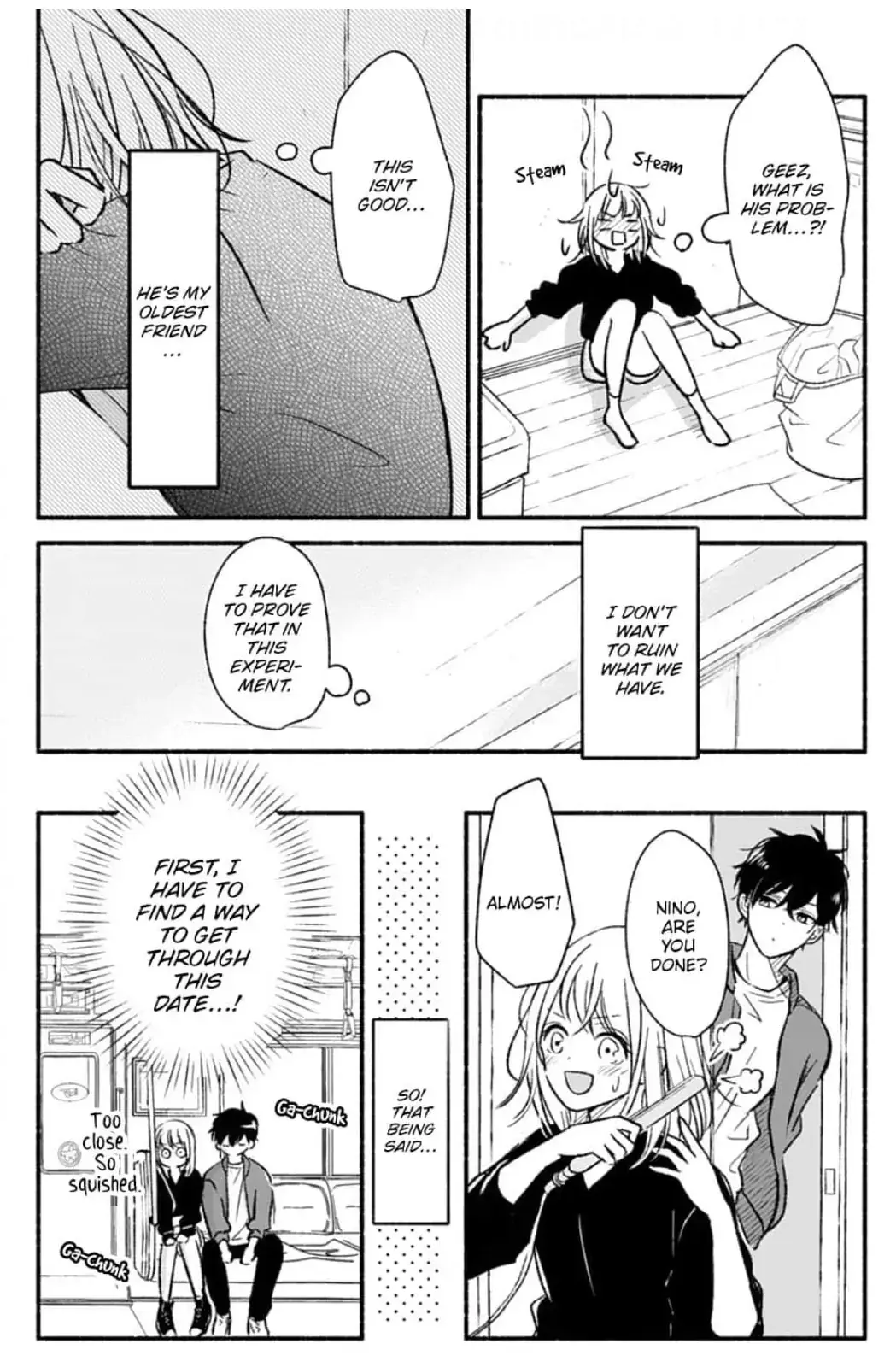 Read Osananajimi Kara no Amasugiru Kyuukon ga Tomarimasen Manga Online