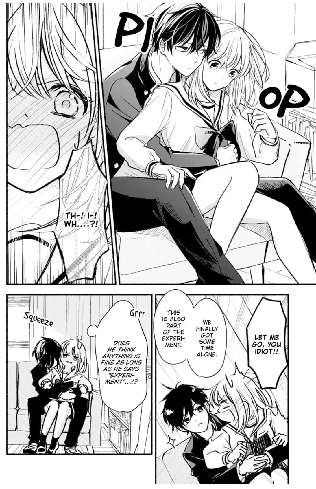 Read Osananajimi Kara no Amasugiru Kyuukon ga Tomarimasen Manga Online