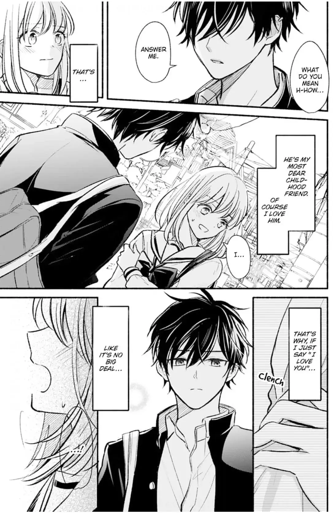 Read Osananajimi Kara no Amasugiru Kyuukon ga Tomarimasen Manga Online