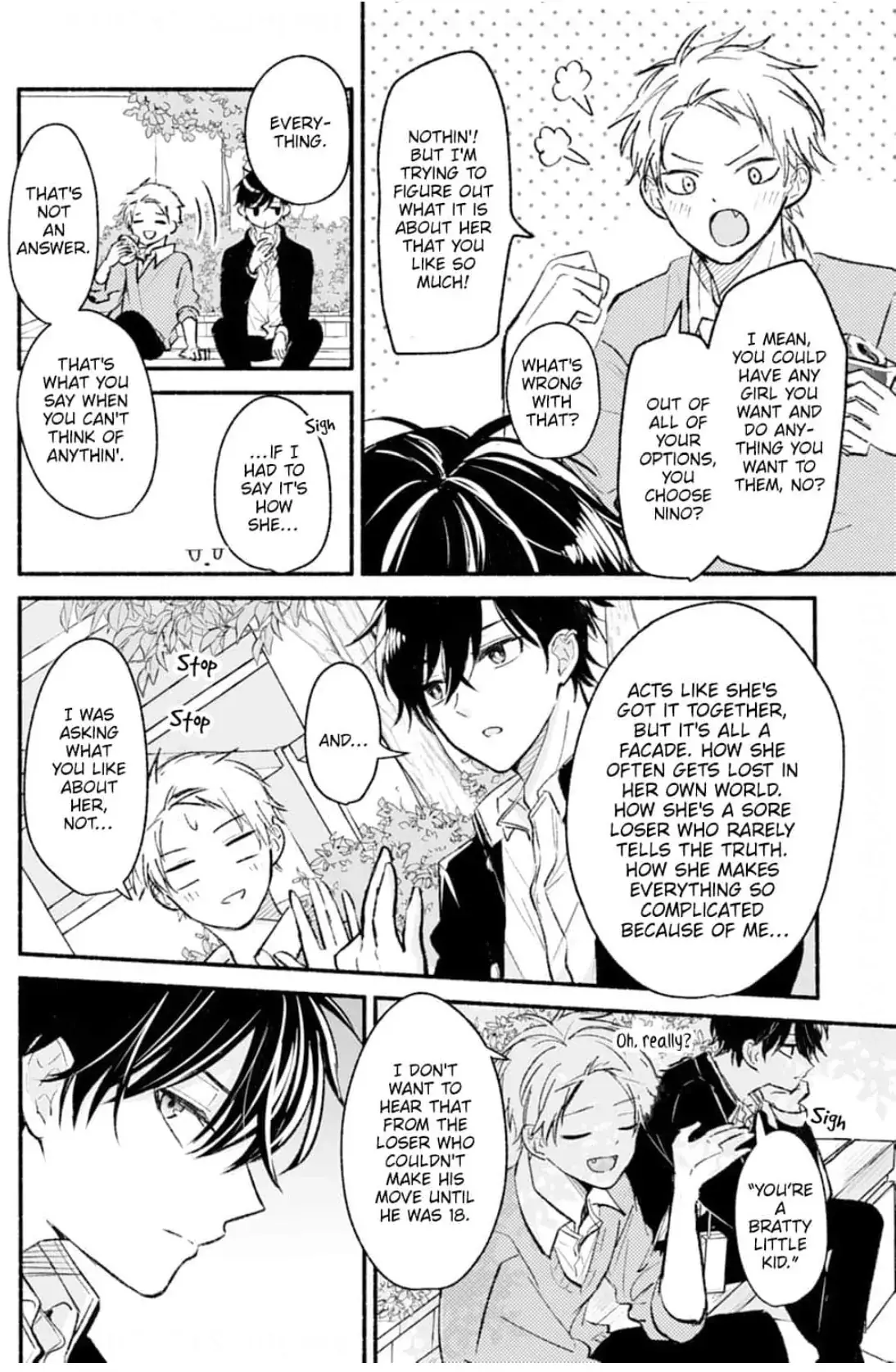 Read Osananajimi Kara no Amasugiru Kyuukon ga Tomarimasen Manga Online