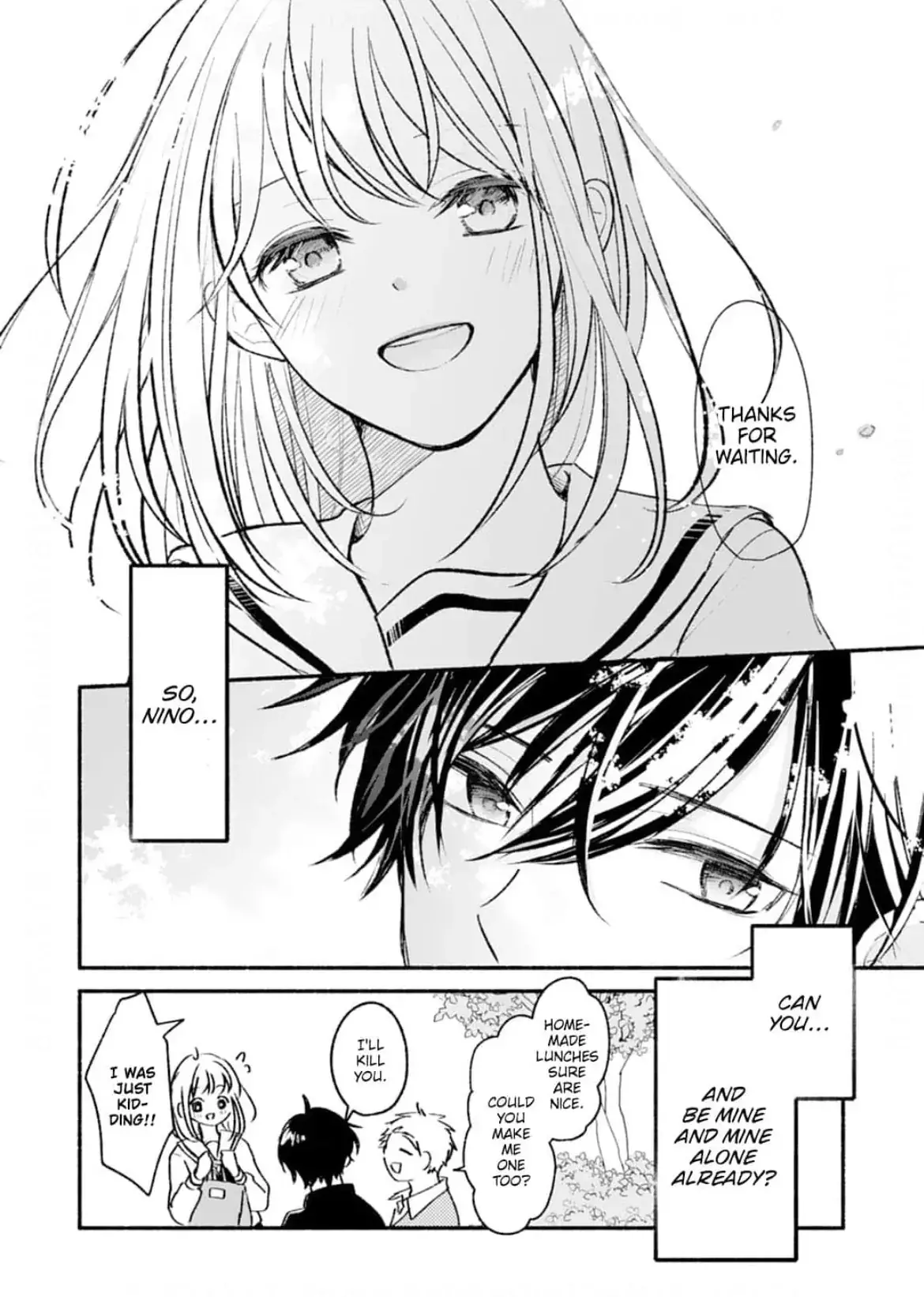 Read Osananajimi Kara no Amasugiru Kyuukon ga Tomarimasen Manga Online