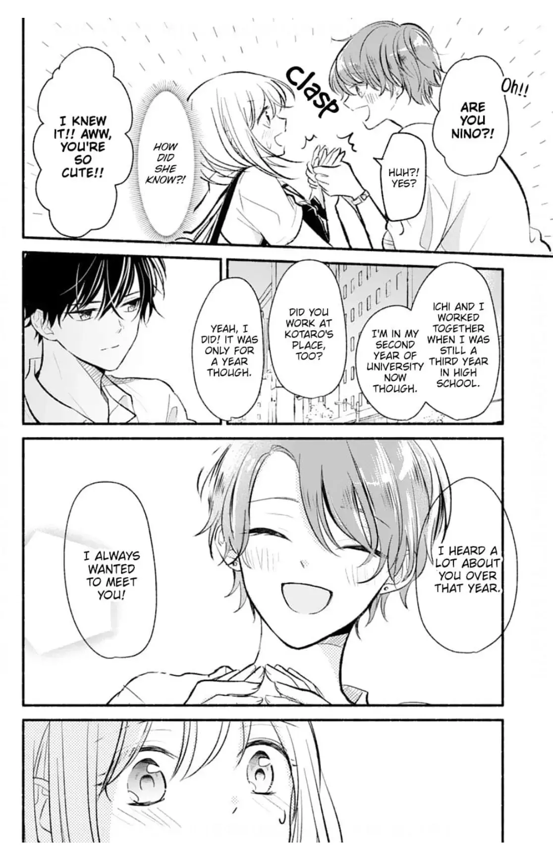 Read Osananajimi Kara no Amasugiru Kyuukon ga Tomarimasen Manga Online