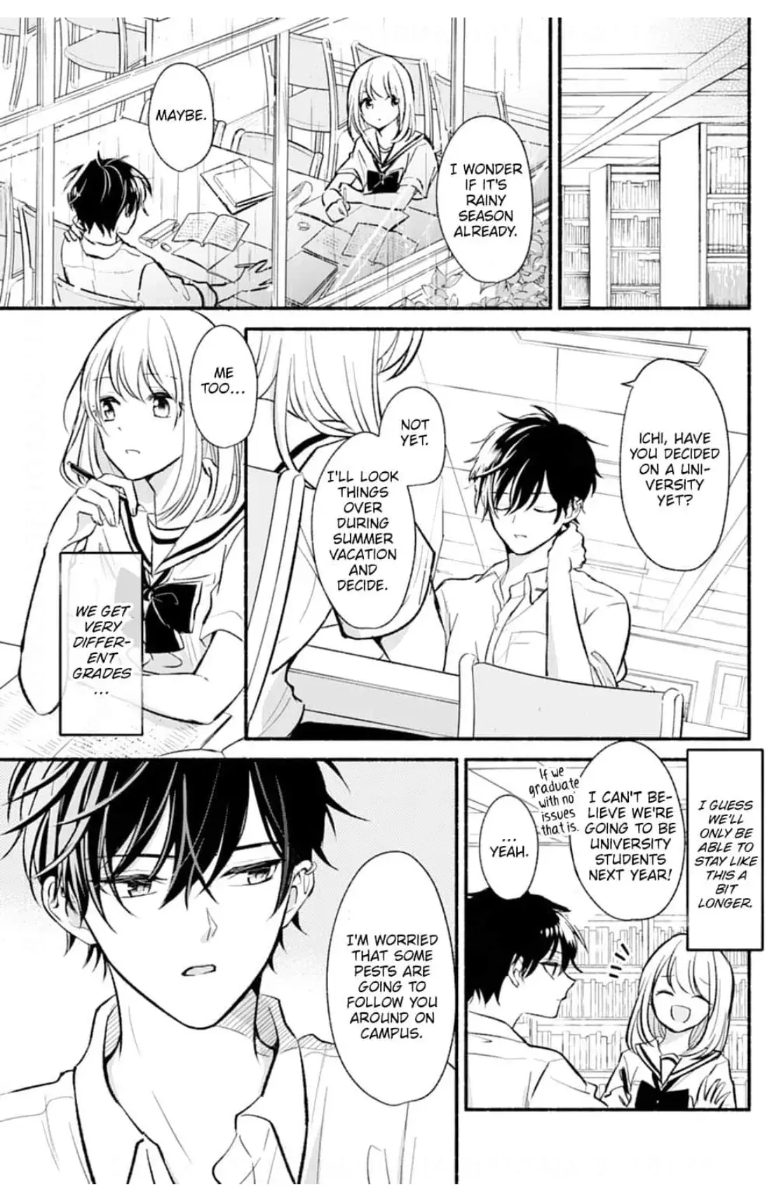 Read Osananajimi Kara no Amasugiru Kyuukon ga Tomarimasen Manga Online