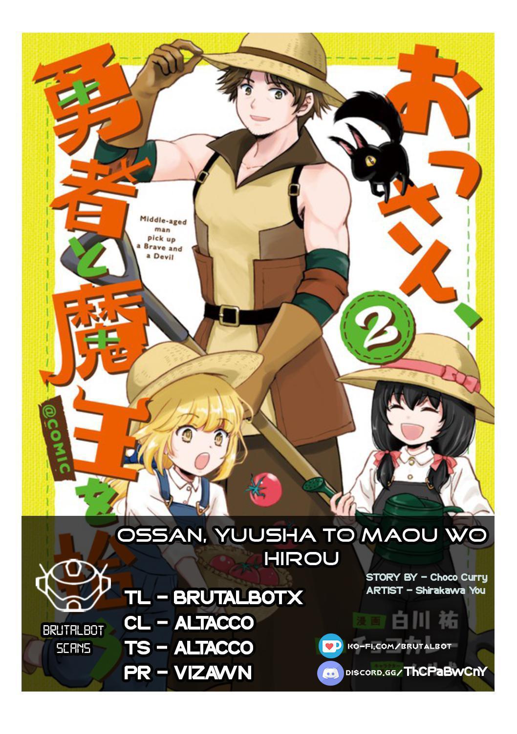 Read Ossan, Yuusha to Maou wo Hirou Manga Online