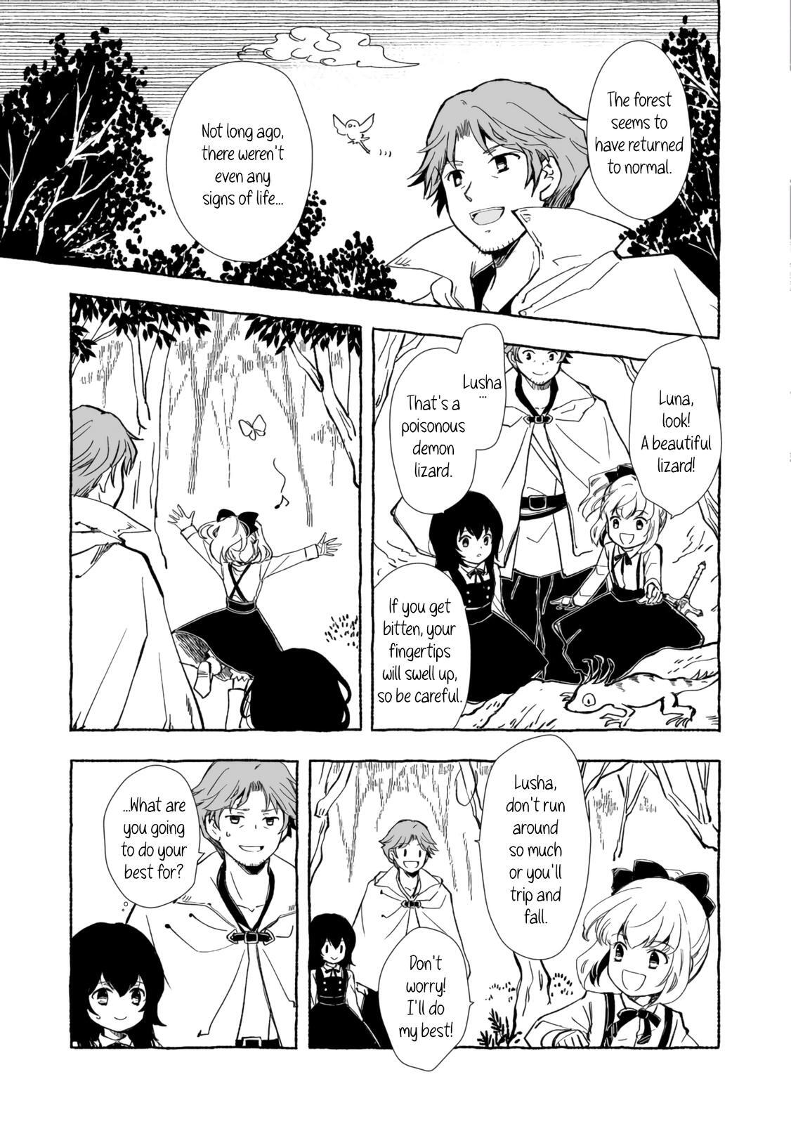 Read Ossan, Yuusha to Maou wo Hirou Manga Online