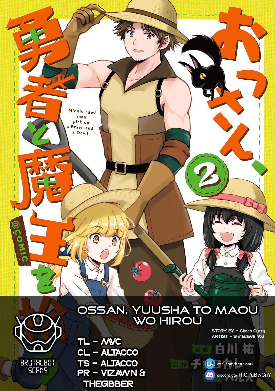 Read Ossan, Yuusha to Maou wo Hirou Manga Online