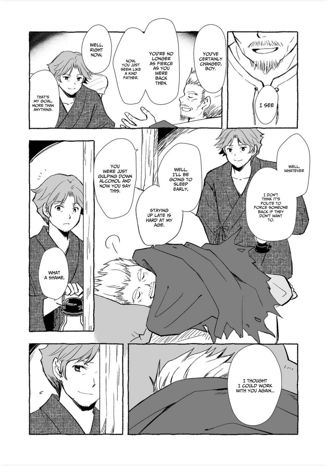 Read Ossan, Yuusha to Maou wo Hirou Manga Online