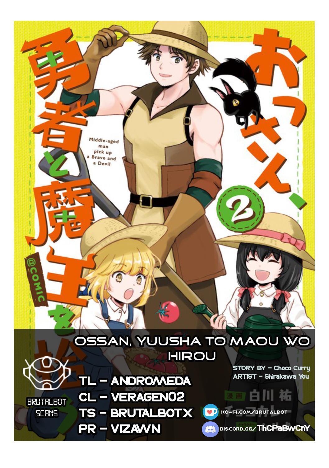 Read Ossan, Yuusha to Maou wo Hirou Manga Online