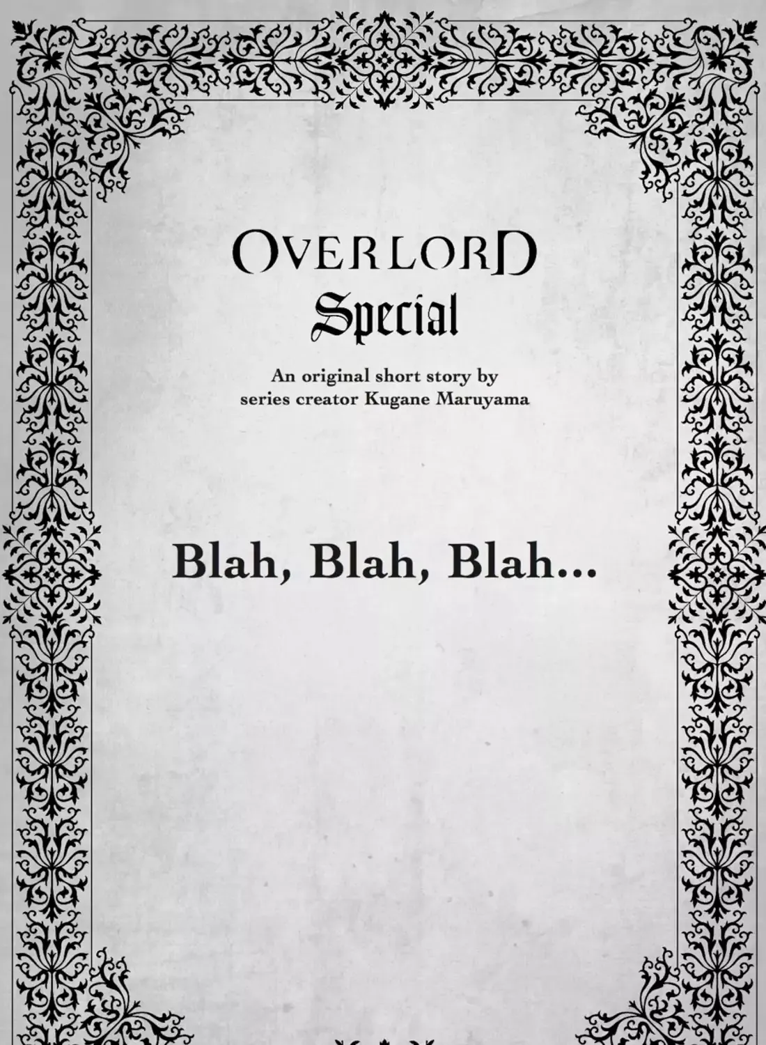 Read Overlord Manga Online