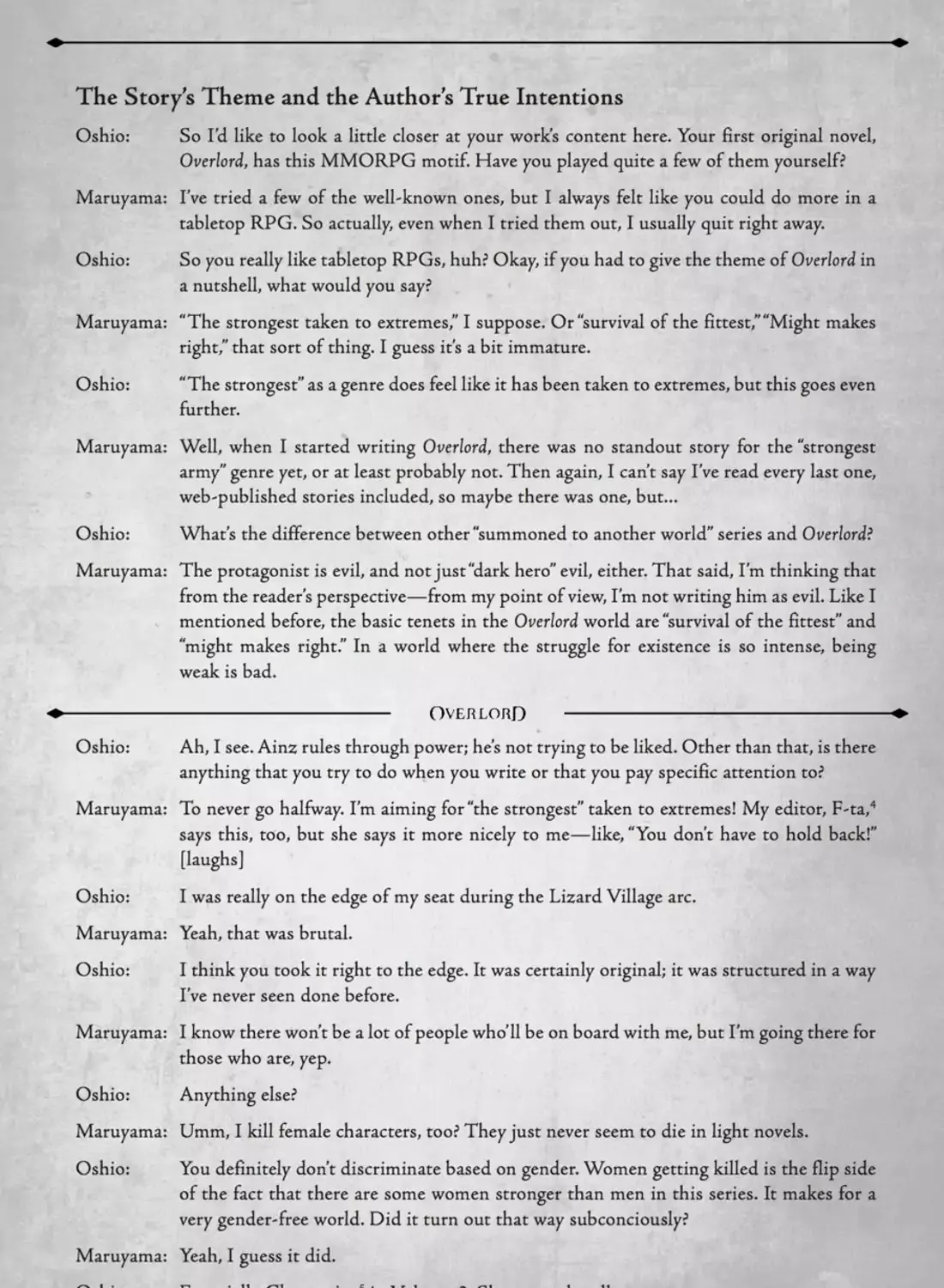 Read Overlord Manga Online