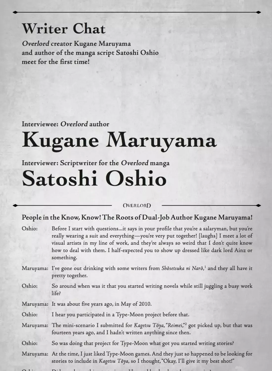 Read Overlord Manga Online