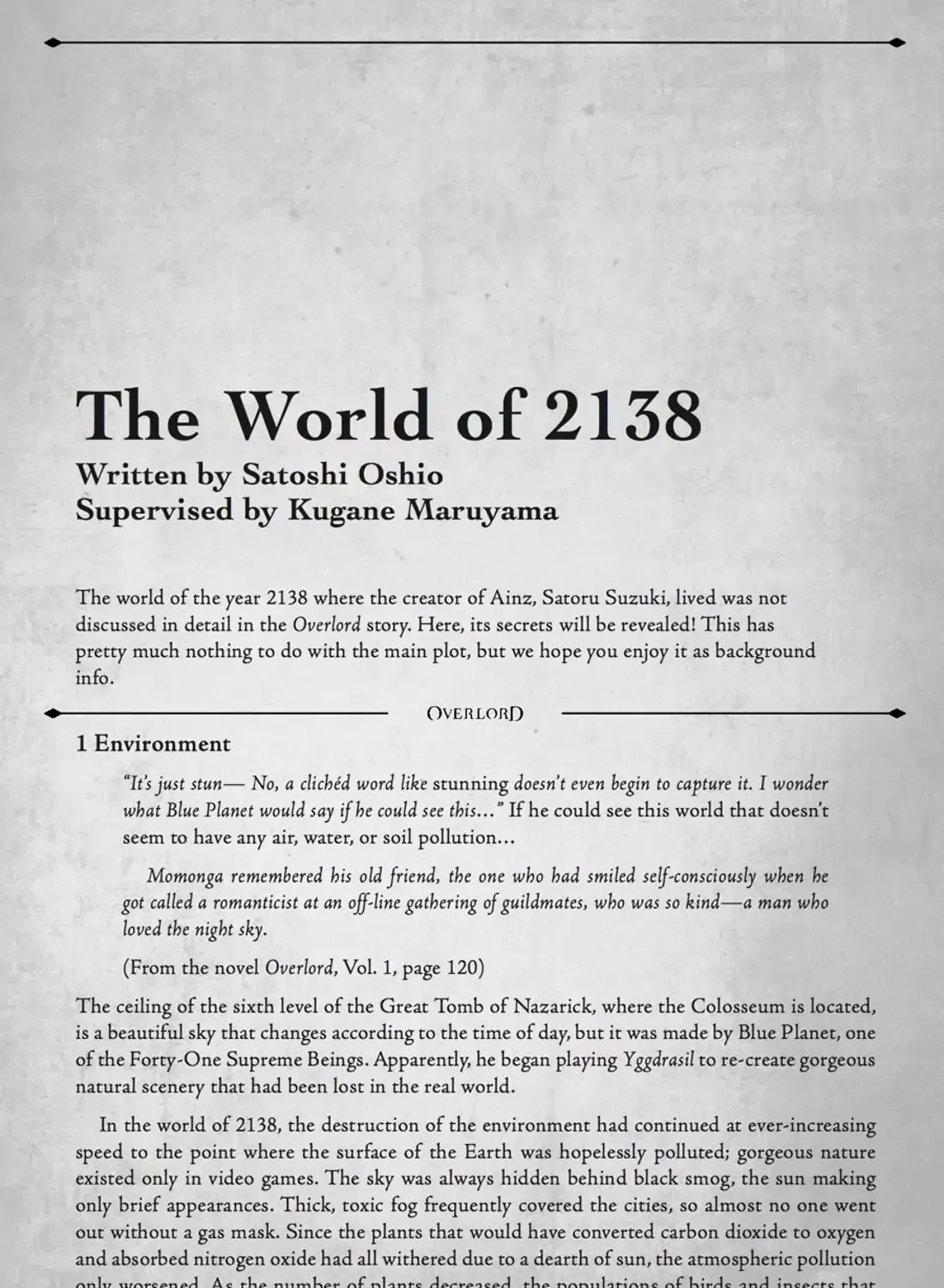 Read Overlord Manga Online