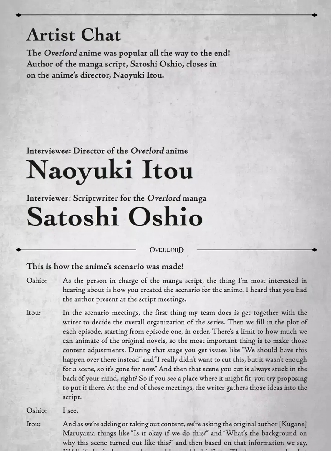 Read Overlord Manga Online