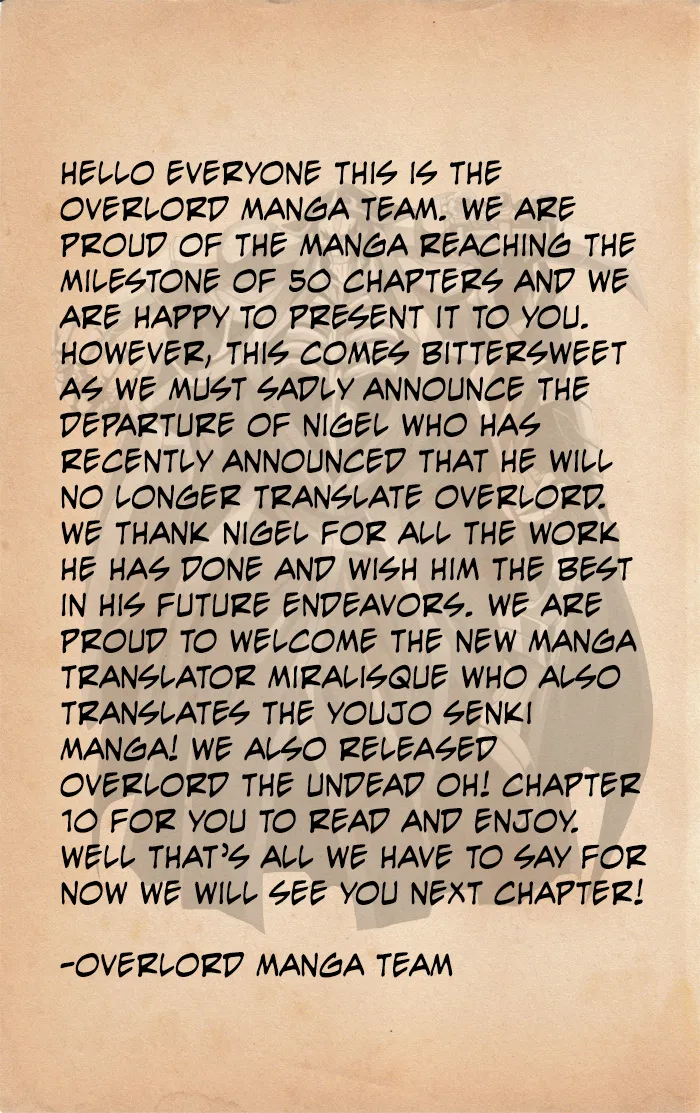 Read Overlord Manga Online