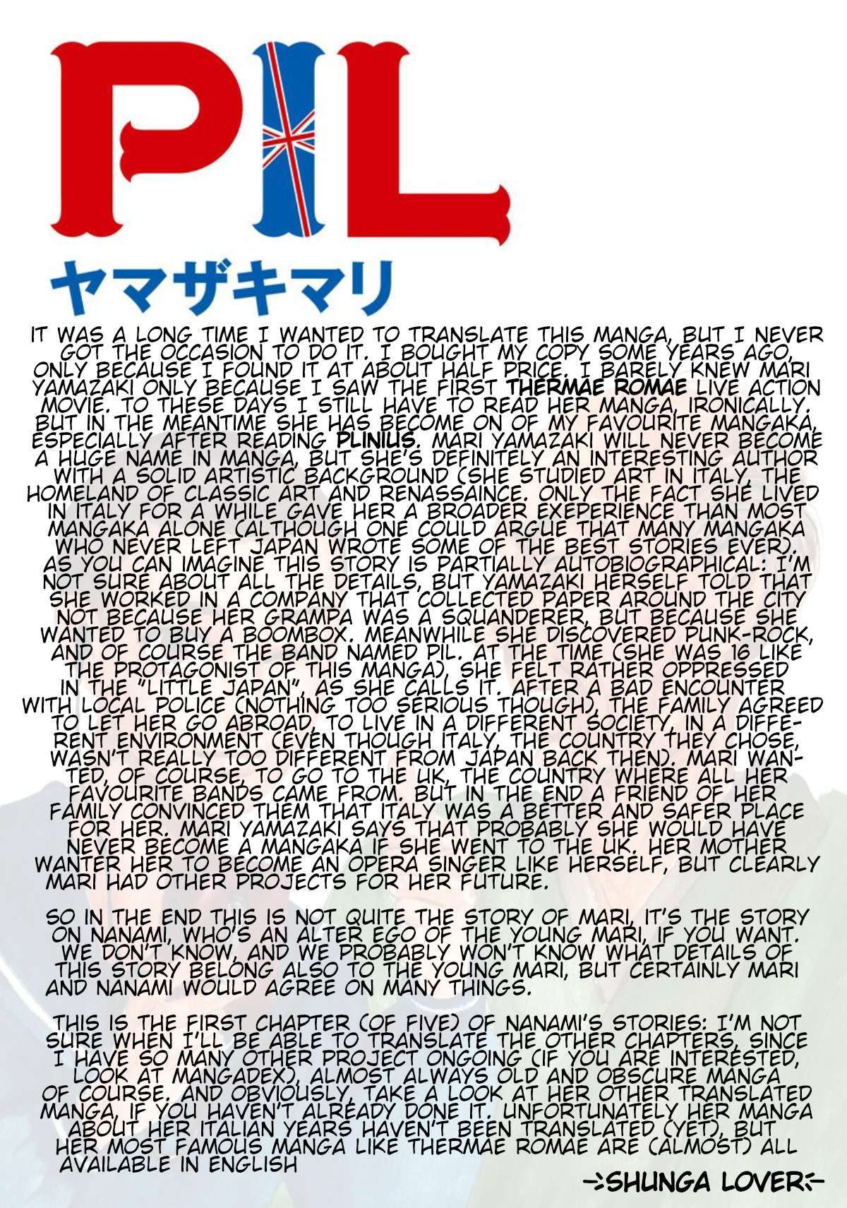 Read PIL Manga Online